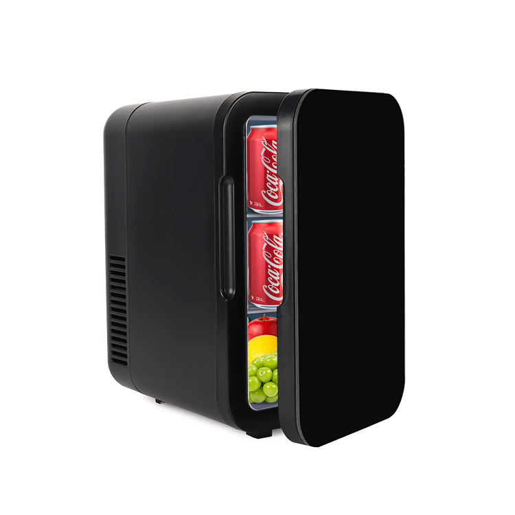 Car Refrigerator Black Plastic 6L
